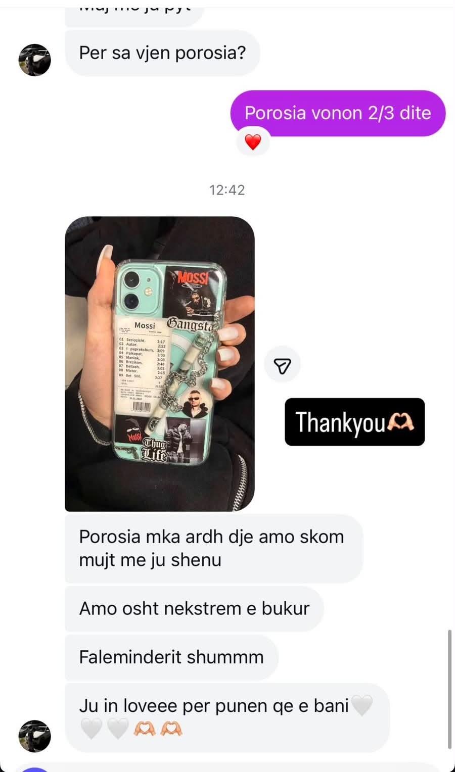 Customer review